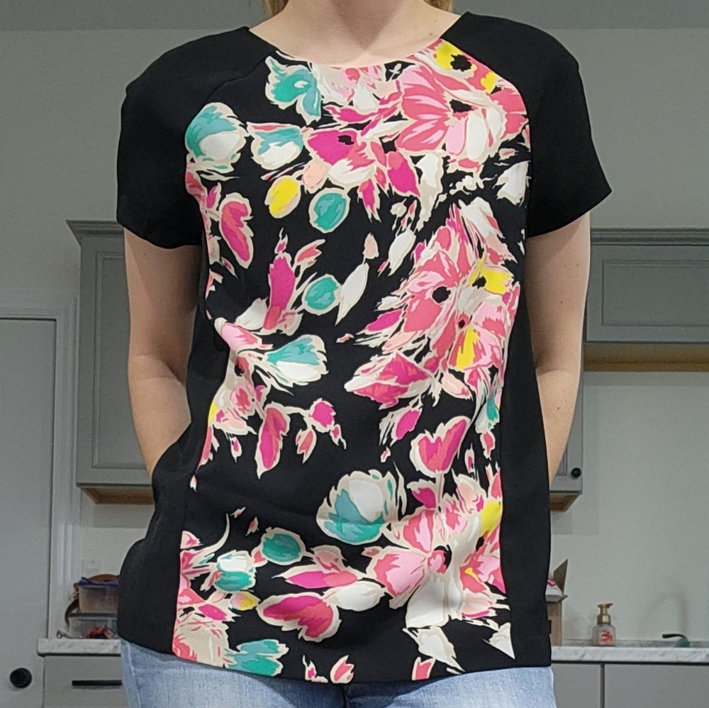 Flowery Dress Shirt